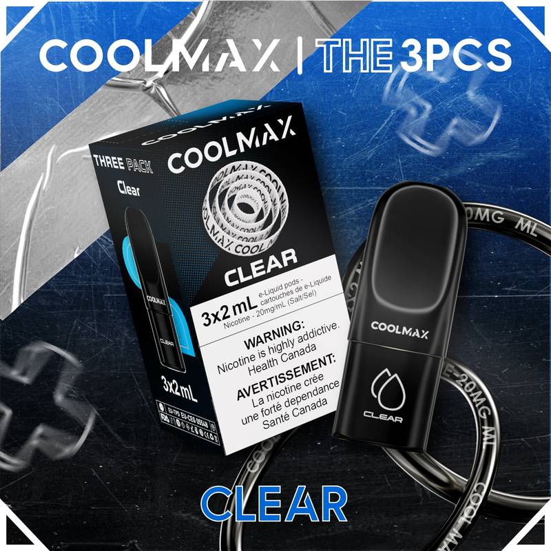 COOLMAX PREFILLED POD CLEAR